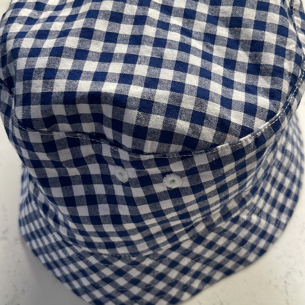 GINGHAM BUCKET HAT - Picture 5 of 7